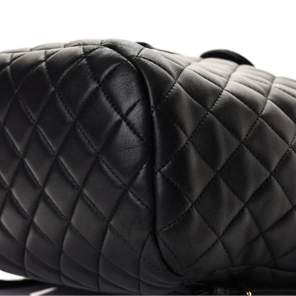 Chanel Black Calfskin Quilted Large Backpack Urban Spirit with GHW - Picture 5 of 9